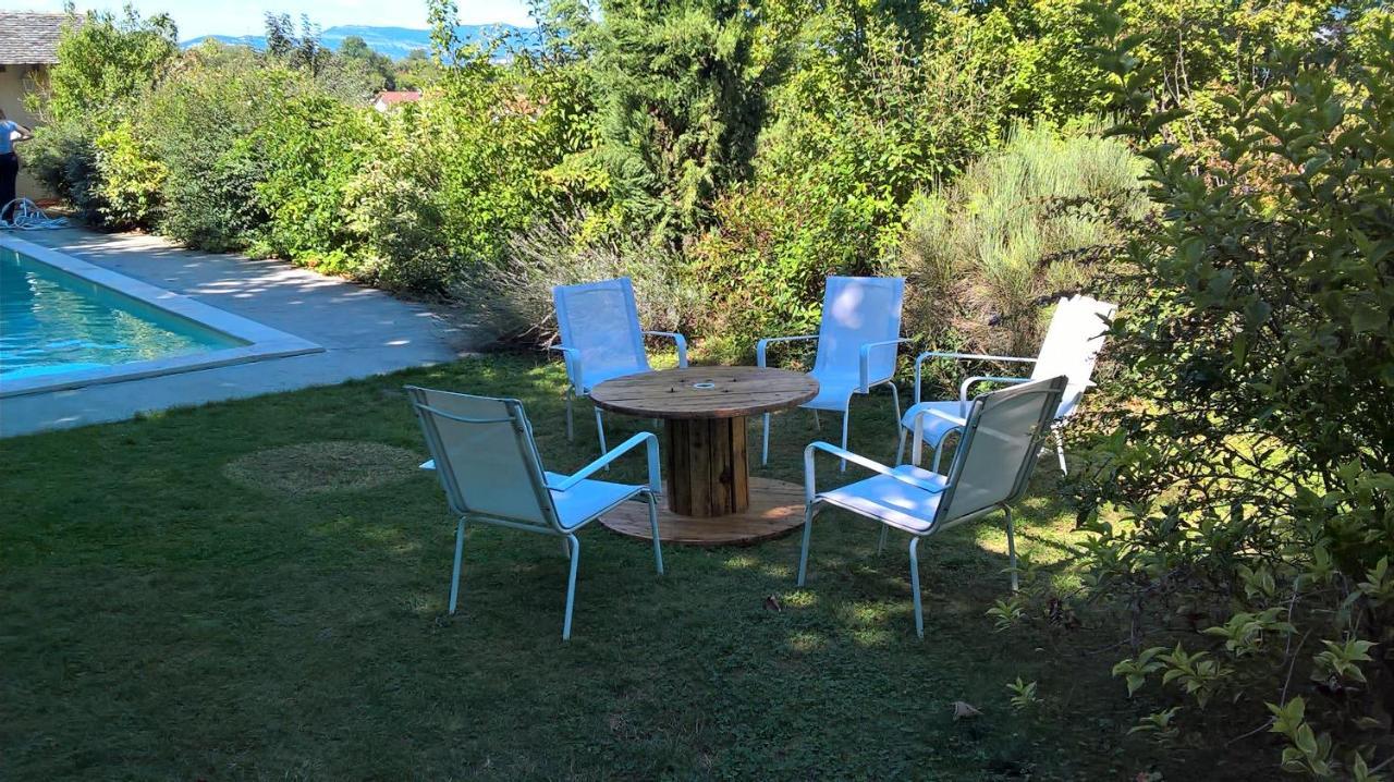 Chambres et table L' échappée Bouvesse-Quirieu Exterior foto